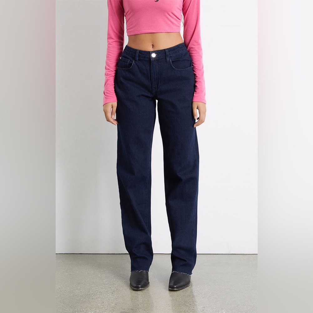 NEW REVOLVE WEWOREWHAT Low Rise Dad Jeans- Size 27
